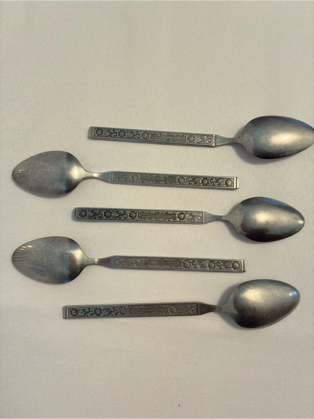 Gold Standard Japan Night Blossom MCM Vintage Stainless Flatware 19 Pieces